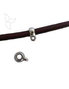 passant anneau accrochage pour cuir rond 3 à 4 mm par 30 pièces