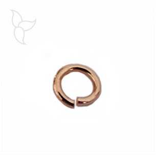 Anneau rond 9mm section 1.5mm or rose