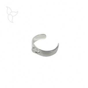 Adjustable ring with hanging ring for children