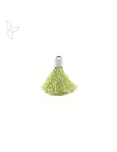Khaki little coton tassel with terminal
