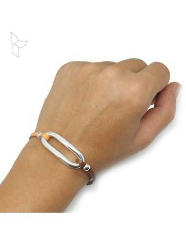 Intercalaire ovale allongé incurvé 39 mm