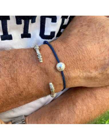 Perle 10 mm boule de pétanque plaqué argent 10 microns vendu par 10