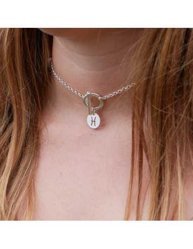Collier toggle pastille zodiaque