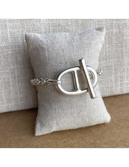 Bracelet maille marine