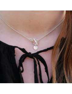 Bracelet toggle avec pastille 2