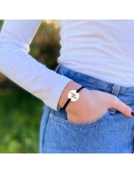 Connecteur éclair ajouré 20 mm plaqué argent 10 microns / 3pc