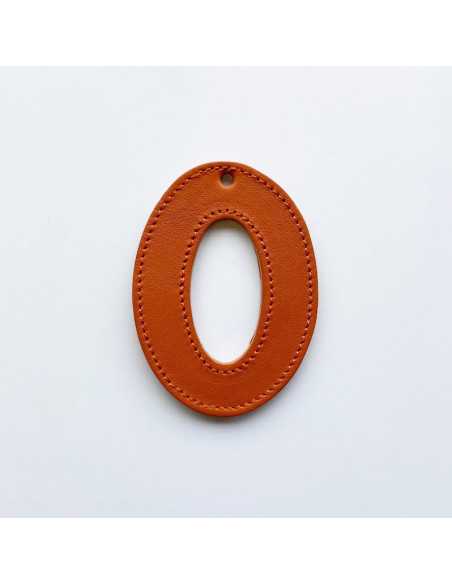 Pièce en cuir cousu ovale 80 x 60 mm par 2 pièces Pièce en cuir cousu ovale 80 x 60 mm par 2 pièces