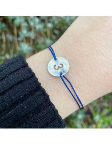 PAR 1 / Intercalaire médailles chiffres 15mm, de 0 à 12, plaqué argent 10 microns