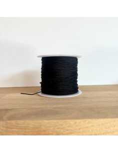 Fil nylon non élastique 1 mm noir