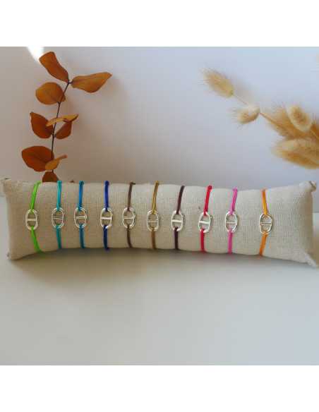 Cordon "coton ciré" en 1mm ou 1.5 mm, différents coloris, par 20 mètres