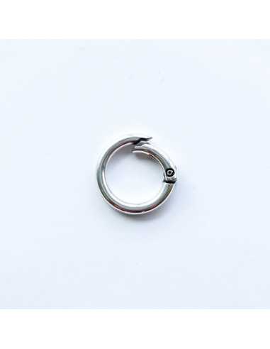 Fermoir mousqueton rond 30mm