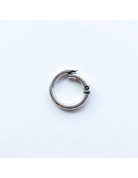 Fermoir mousqueton rond 30mm