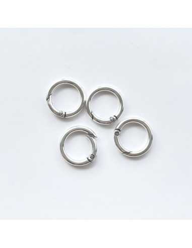 Fermoir mousqueton rond 30mm
