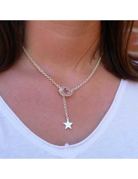 Collier coulissant étoiles