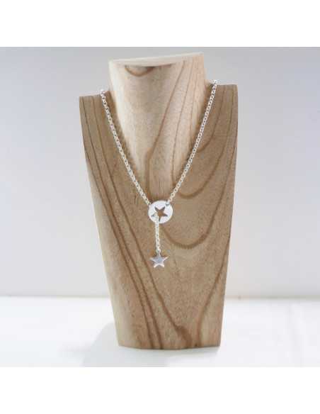 Collier coulissant étoiles