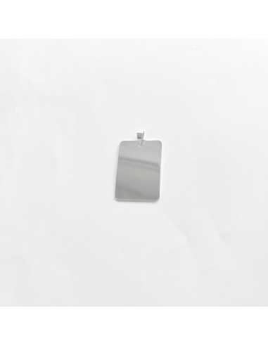 Pendentif rectangle en argent 925