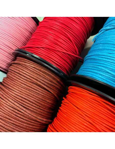 Coton ciré diamètre 2 mm, fabrication Française