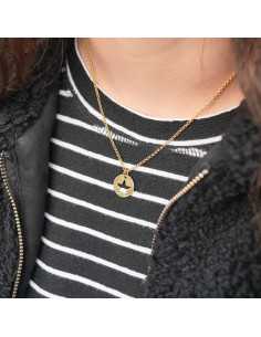 Pendentif médaille étoile 2