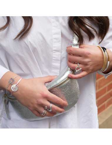 Intercalaire Love en plaqué argent 10 microns