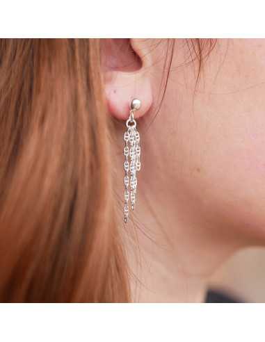 Chaîne mini mailles marines plaqué 10 microns vendu par 2 mètres