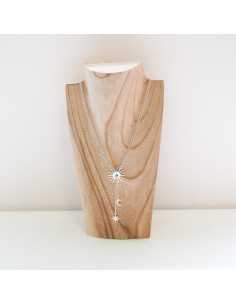 Collier soleil coulissant