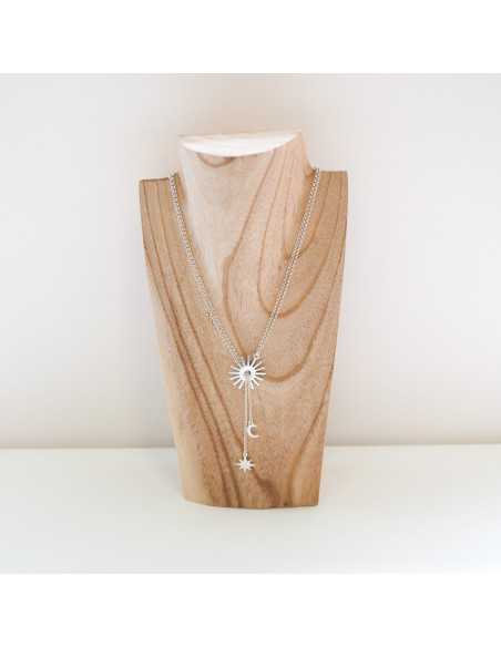 Collier soleil coulissant