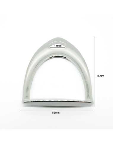 Etrier en plaqué argent