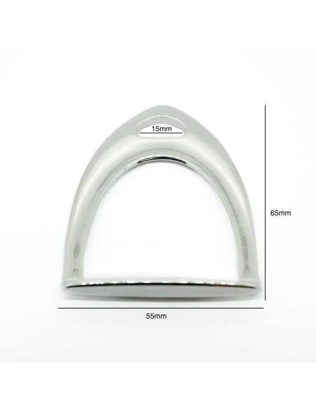 Etrier en plaqué argent