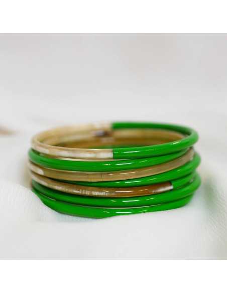 Jonc 4mm corne de buffle laqué | Hobbyjoux grossiste corne de buffle