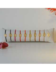 Maille marine dorée 0.25 microns