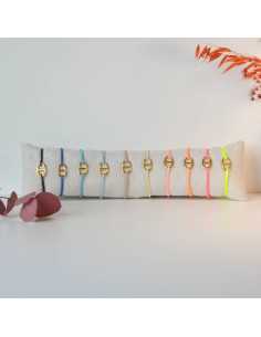 Bracelets fermoir toggle dorées 0.25 microns couleur d'été 2