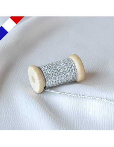 Cordon rond 2 mm fil lurex