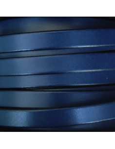 Cuir plat jaune vif 10mm 2