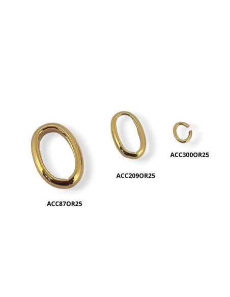 Anneaux de montages ouverts ovales