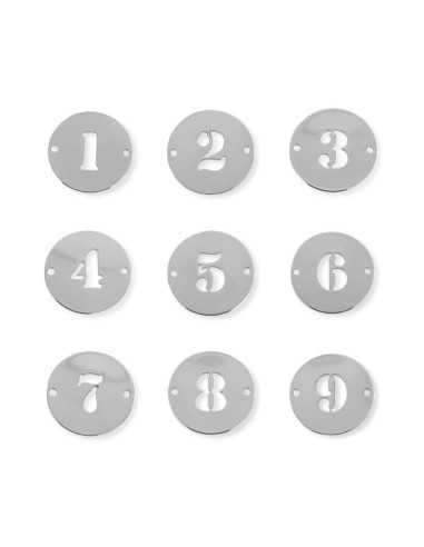 Intercalaire médaille chiffre 1 - 9