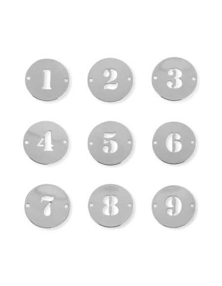 Intercalaire médaille chiffre 1 - 9