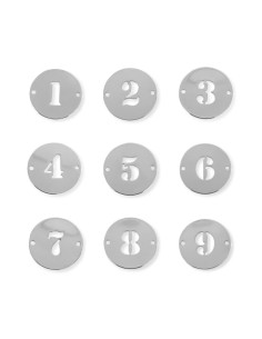 Intercalaire médaille chiffre