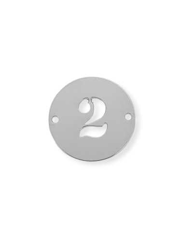 Intercalaire médaille chiffre 2