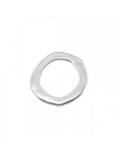 Intercalaire gros ronds 56mm plaqué argent