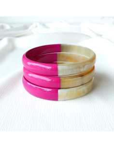 Jonc en corne de buffle, section large 10 mm | Hobbyjoux 2