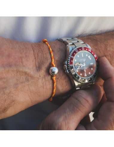 Perle balle de tennis exemple monté