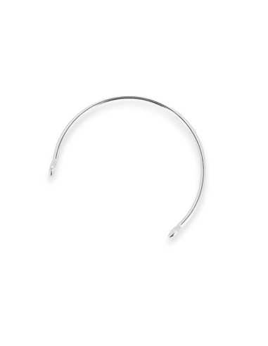 Demi jonc fin avec anneau accrochage