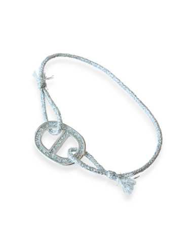 Intercalaire Maille marine pailletée