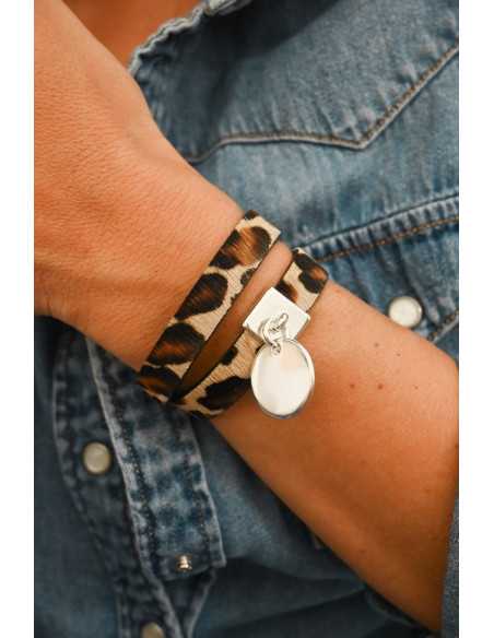 Cuir léopard 10 mm par 1 mètre