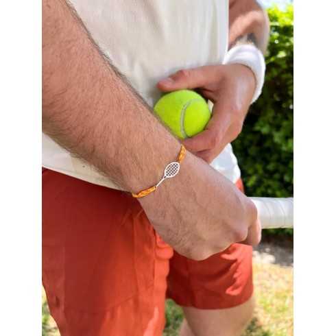Coussin 12 bracelets tennis sur cordons en plaqué argent 10 microns